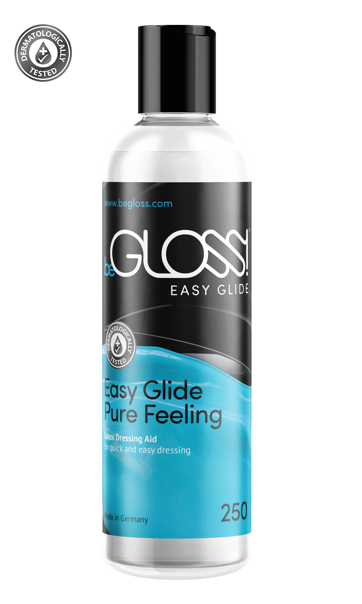 beGLOSS EASY GLIDE - Latex Dressing Aid