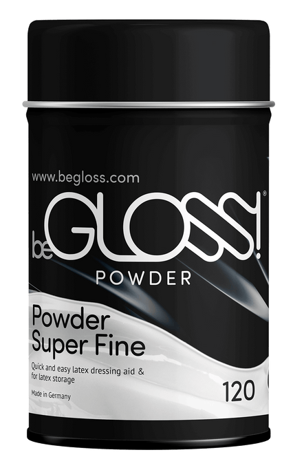 beGLOSS TALCUM POWDER - Latex Storage & Dressing Aid