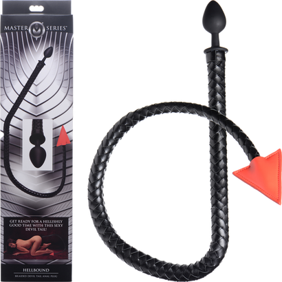 Hellbound Braided Devil Tail Anal Plug