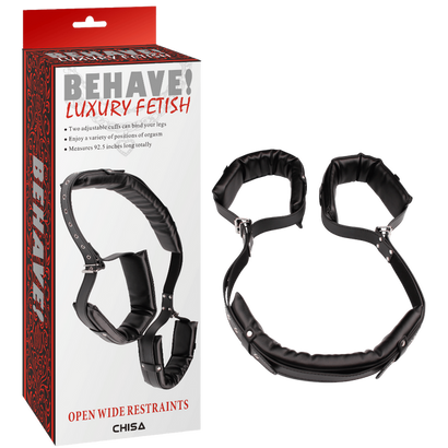 Open Wide Restraints (Black)