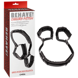 Open Wide Restraints (Black)