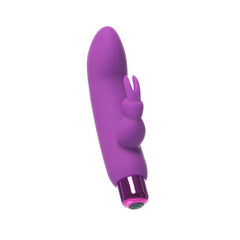 Alices Bunny Rechargeable Bullet w Rabbit Sleeve Purple-0