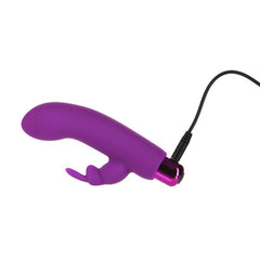 Alices Bunny Rechargeable Bullet w Rabbit Sleeve Purple-2