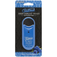 GoodHead To-Go Deep Throat Spray Blue Raspberry 9ml-1