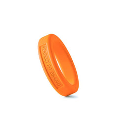 Classic Silicone Medium Stretch Penis Ring 36mm Orange-1