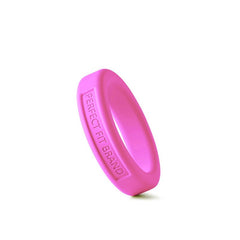 Classic Silicone Medium Stretch Penis Ring 36mm Pink-1