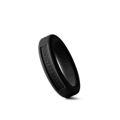 Classic Silicone Medium Stretch Penis Ring 36mm Black-1