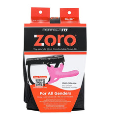 Zoro Strap-On 5.5in Pink-1