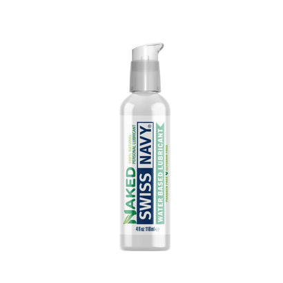 Swiss Navy Naked All Natural Water Based Lubricant 4oz/118ml-0