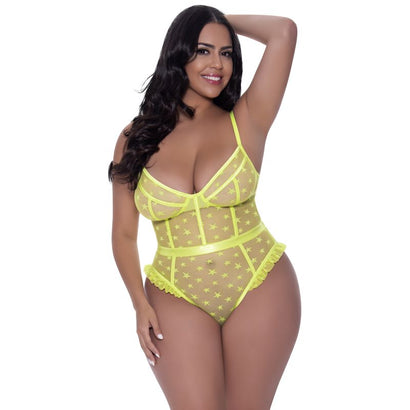 High Leg Star Teddy-0