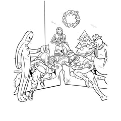 The Dirtiest Christmas Colouring Book Ever-1