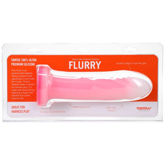 Flurry Dual Density Dildo Rose Quartz-4