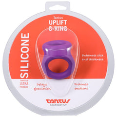 Uplift Silicone Cock Ring Lilac-4