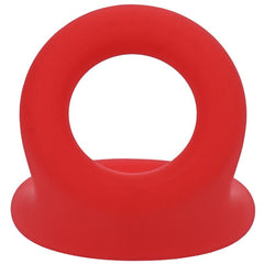 Uplift Silicone Cock Ring Crimson-0