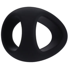 Stirrup Silicone Cock Ring Onyx-1