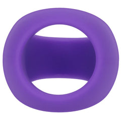 Stirrup Silicone Cock Ring Lilac-0