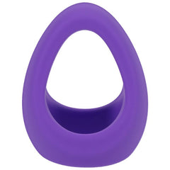 Stirrup Silicone Cock Ring Lilac-3