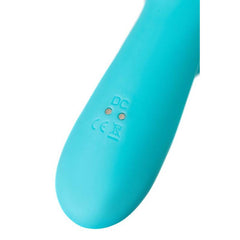 JOS Merry Swirl Rotating Shaft Rabbit Vibrator Blue-3