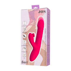 JOS Seri Thrusting Vibrator with Clitoral Stimulator-10