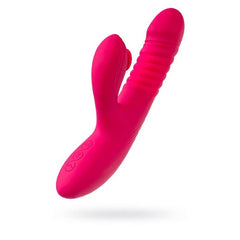 JOS Seri Thrusting Vibrator with Clitoral Stimulator-0