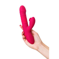 JOS Seri Thrusting Vibrator with Clitoral Stimulator-3