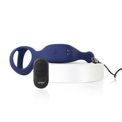 Underquaker Vibrating Anal Probe with Cockring and Remote-2