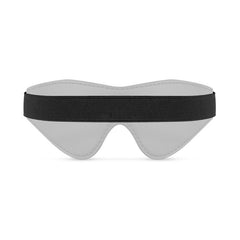 Faux Leather Blindfold Black-1