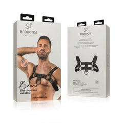 Bruno Bondage Harness Black-5