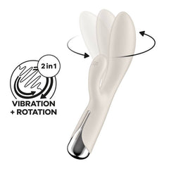 Satisfyer Spinning Rabbit 1 Beige-0