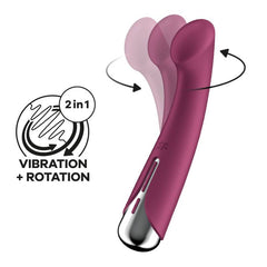 Satisfyer Spinning G-Spot 1 Red-0