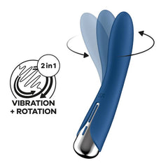 Satisfyer Spinning Vibe 1 Blue-0