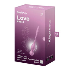 Satisfyer Love Birds 1 Kegel Pelvic Floor Trainer w Connect App Pink-1