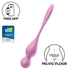 Satisfyer Love Birds 1 Kegel Pelvic Floor Trainer w Connect App Pink-4