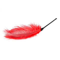 Feather Tickler Red