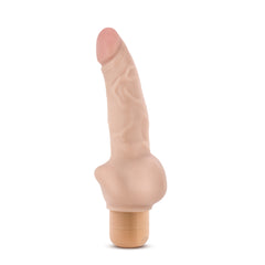 Dr Skin Cock Vibe 12 8in Vibrating Cock Beige