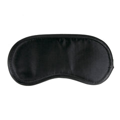 Black Satin Eye Mask