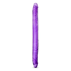 B Yours Double Dildo Purple 16in