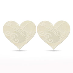 Lace Heart and Flower Nipple Pasties Twin Pack