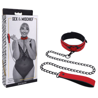S&M Amor Collar and Leash-0