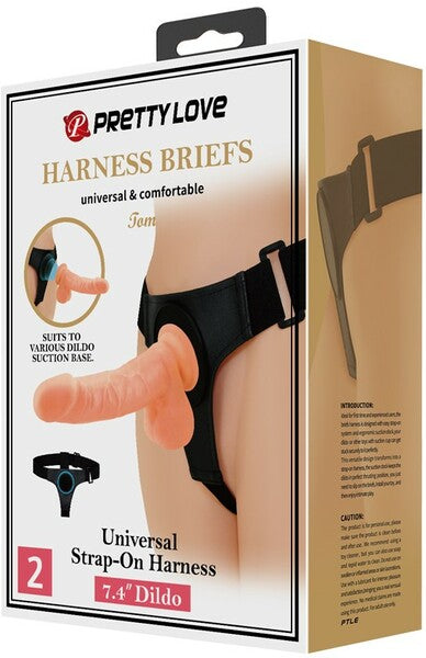 Universal Strap-On Harness (7.4" Dildo)-0