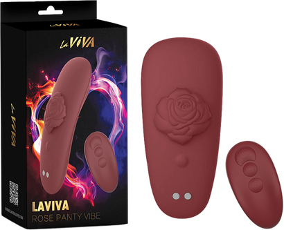 Rose Panty Vibe (Rose Red)-0