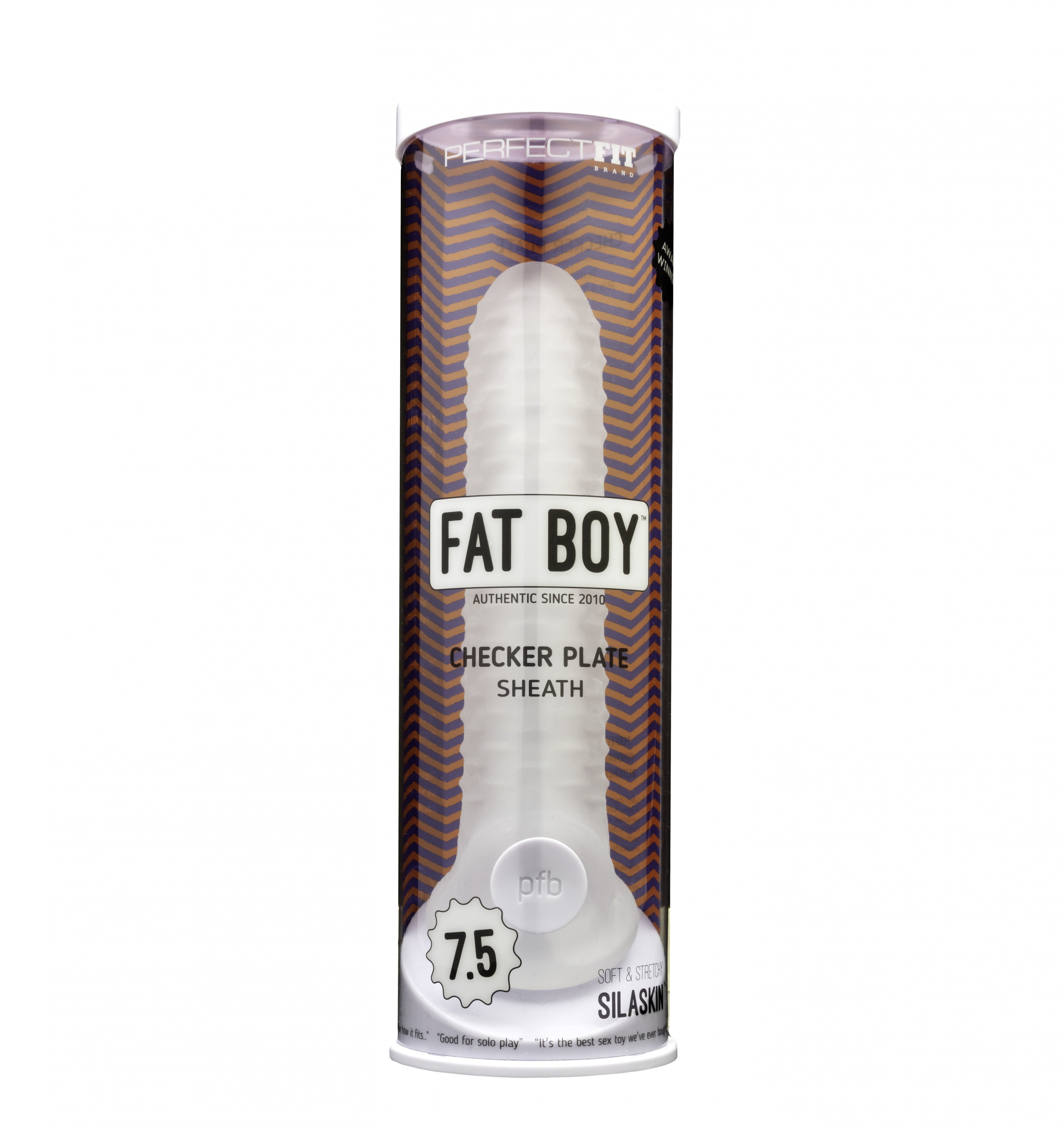 Fat Boy Checker Plate Sheath 7.5in