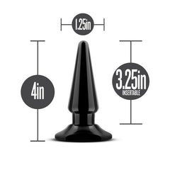 Anal Adventures Basic Vibrating Anal Pleaser w Remote