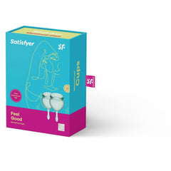 Feel Good Menstrual Cup  Light Green 2pcs