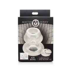 Ass Bung Clear Hollow Anal Dilator 4